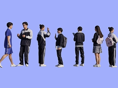 多人 学生 人 多人