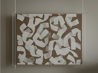 现代侘寂挂画 挂画 画