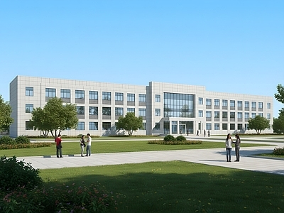 现代厂房 多层厂房 现代厂房建筑 现代产业园办公楼 工业厂房 现代工业厂房
