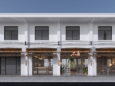 工业原木咖啡厅 密思柱 工厂咖啡 铝格栅型材