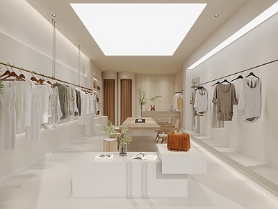 奶油极简服装店 女装店
