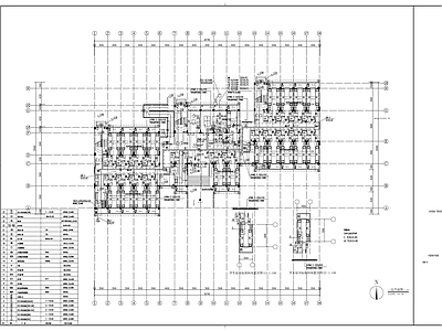 通信网络系统 学生宿舍弱电平面 施工图