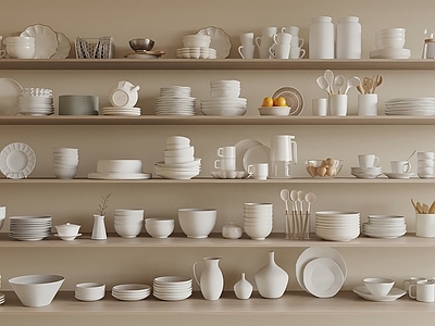 餐具 餐具 碗 碟子 盘子 勺子