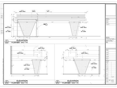 工业其他工装空间 建筑 结构 电 铝板 施工图