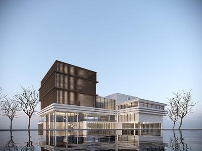 现代其他公共建筑 现代会展中心 办公楼 展示展览馆 邻里中心 社区服务中心