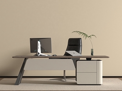 现代办公桌椅 现代办公桌椅 办公椅 班台桌