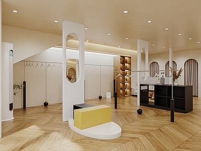 现代奶油服装店 现代奶油服装店