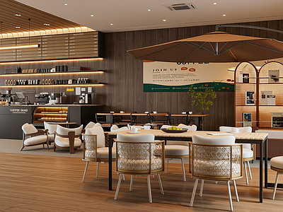 现代咖啡厅 咖啡店 咖啡厅