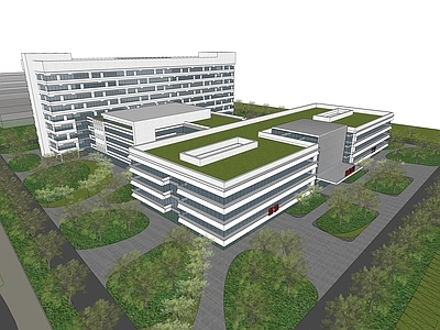 现代医院建筑 现代小型医院 疾控中心 康养康复医院 老年慢性病医院 专科医院