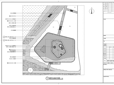 现代其他公共建筑 现代景观茶室 现代公园咖啡厅 施工图