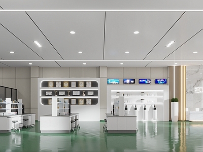 现代其他通用空间 现代厂房车间