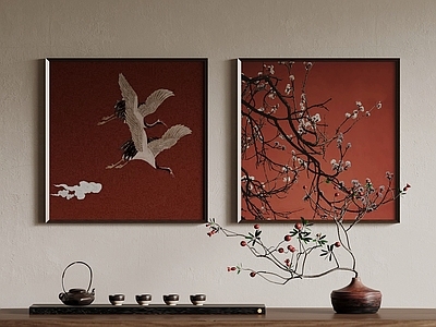 新中式挂画 新中式挂画 装饰画
