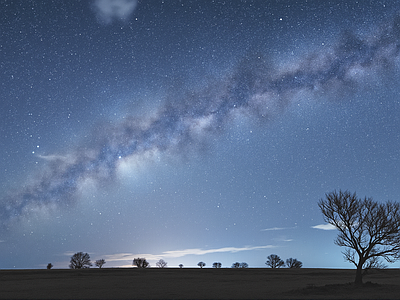 现代其它外景 星空外景
