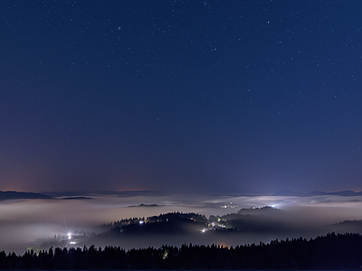 现代其它外景 星空外景