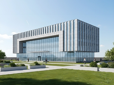 现代产业园办公楼 产业园 多层办公楼 现代办公 现代多层办公楼 总部办公