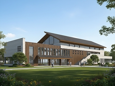 现代图书馆建筑 现代图书馆 学校图书馆 现代文化馆 现代展览馆 现代简约美术馆