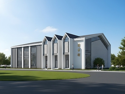 现代图书馆建筑 现代图书馆 学校图书馆 现代文化馆 现代展览馆 现代简约美术馆