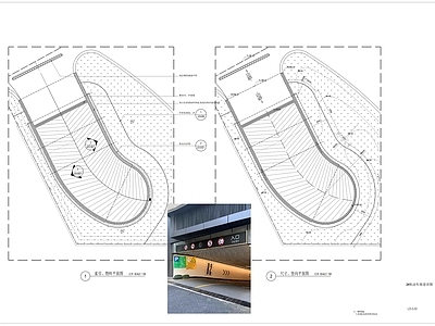 混凝土节点 机动车地库入口 机动车入口 地库入口 建筑机动车地下 施工图