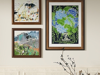 中古复古挂画 书房挂画 茶室挂画 客厅挂画 玄关挂画 办公室挂画