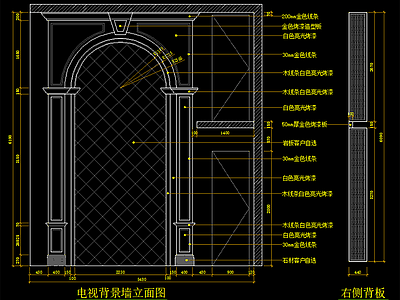 欧式家具图库 全屋定制 施工图