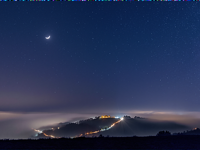 现代其它外景 星空外景