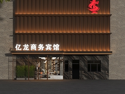 现代门头 商务宾馆门头 酒店门头 商务酒店门头 连锁酒店门头 宾馆门头