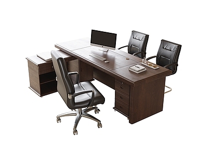 现代办公桌椅 办公椅 老板办公桌椅 经理办公桌椅