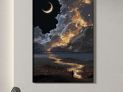 现代简约挂画 书房挂画 客厅挂画 玄关挂画 办公室挂画