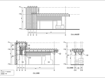 幕墙结构 物流建筑办公楼 商业市场中心 施工图