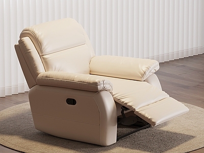 现代奶油按摩椅 现代奶油按摩椅