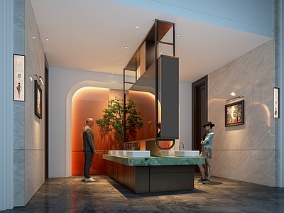 轻奢酒店卫生间 酒店 卫生间