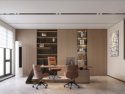 现代意式办公室 办公区