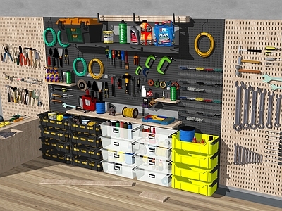 工具 五金工具墙组合 洞洞板工具墙 工具柜工具墙