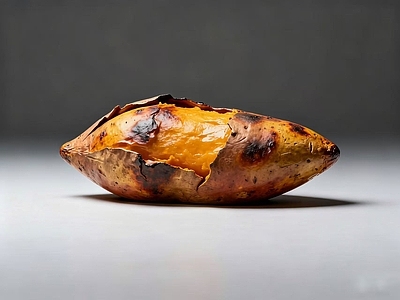 食物饮料 烤地瓜 红薯 食物 AIGC