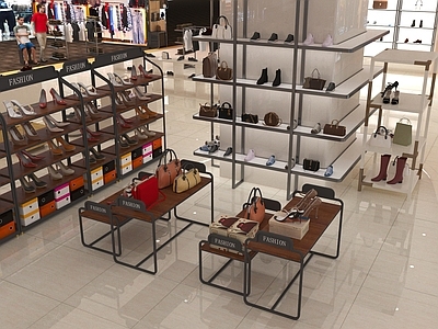 现代商场 鞋店