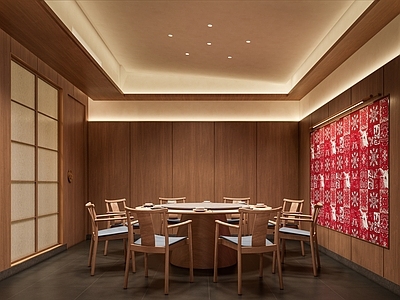 现代新中式包厢 中式包间设计 湘菜馆包间设计 餐饮包厢 江西菜包间 商务餐包间设计