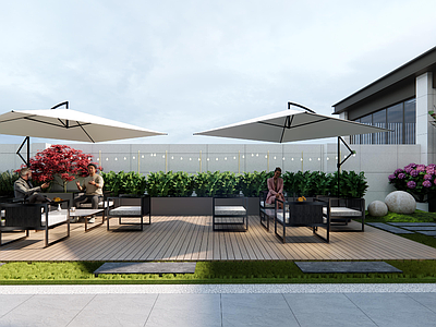 现代其他文化空间 屋顶花园