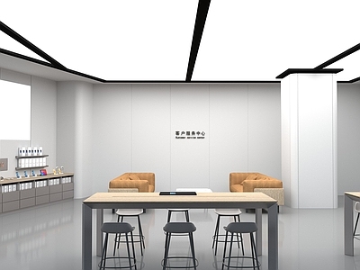 现代其他公共空间 手机店 华为手机店