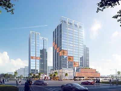 现代酒店建筑 高层酒店建筑