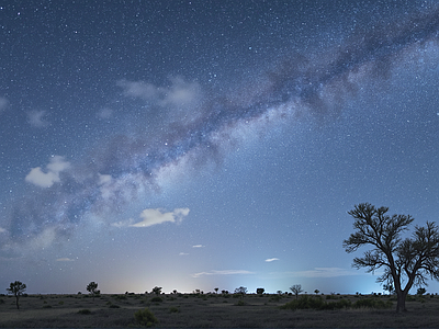 现代其它外景 星空外景