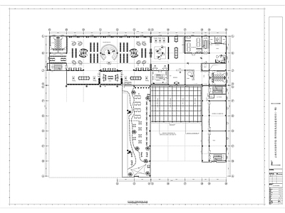 现代新中式图书馆 图书馆 阅览室 图书室 施工图