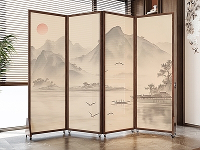 新中式中式屏风 木屏风 不锈钢屏风 宋式屏风 新中式屏风 餐厅屏风隔断