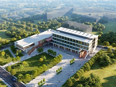 现代实验楼 小学学校