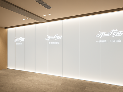 现代博物馆 卫生巾展厅