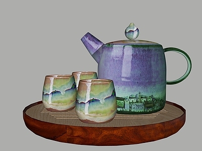 茶具 茶壶 茶杯 茶托