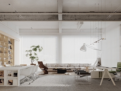 极简简约工作室 工作区