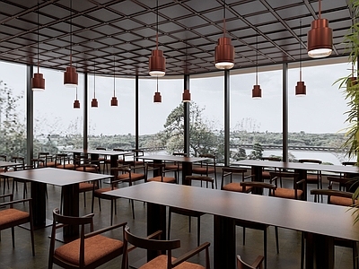 新中式中餐厅 新中式餐厅 新中式 餐饮空间
