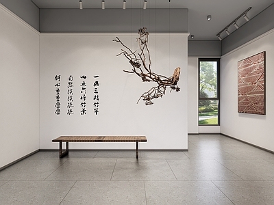 现代休息区 架空层 茶室 休闲区