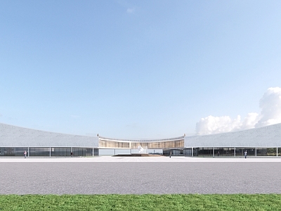 现代文化馆 现代会展中心 现代展示展览馆 文化建筑 文化馆 活动中心