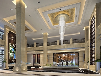 欧式售楼处 售楼处大厅